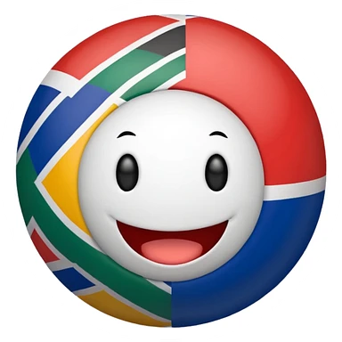 south africa countryball sticker