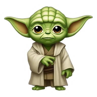 Yoda trisomique sticker