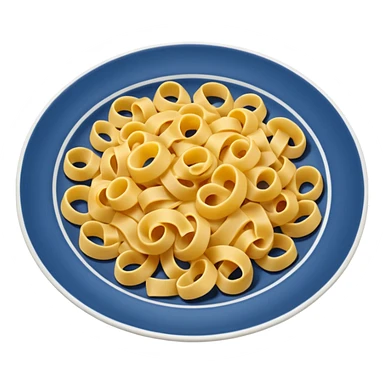 Food pasta coquillette  sticker