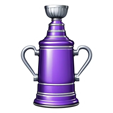 Stanley Cup purple sticker