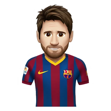 Lionel Messi com roupa de árabe sticker