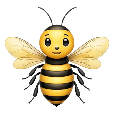 cute bee sticker