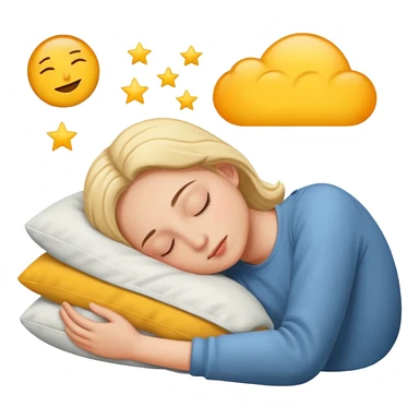 Sleeping pls sticker