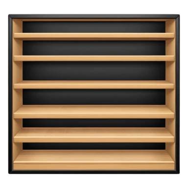 There's only one empty space left on the supermarket shelf. sticker