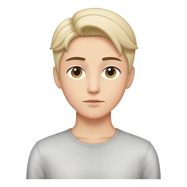 backwards facing person standing androgynous sticker