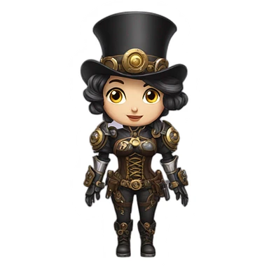 Lady mechanika sticker