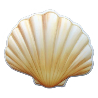 Shell camino santiago sticker