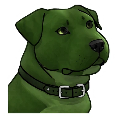 black mastiff  sticker