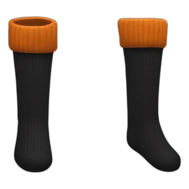 big black sock sticker