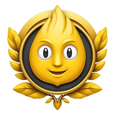 Deaconc emblem with a touch of yellow sticker