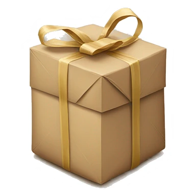 wrapped package sticker