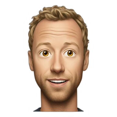 Chris Martin sticker