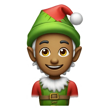 tinkering christmas elves sticker