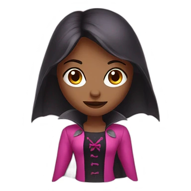 pink-vampire-girl sticker