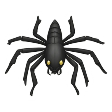 flying bat scorpion sticker