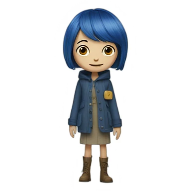 Coraline Jones sticker