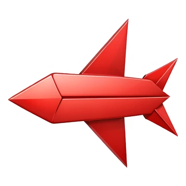 red arrow sticker
