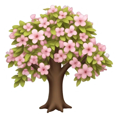 Sakura blossom tree sticker