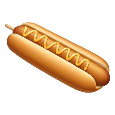 Korean corn dog with sugar coating sticker