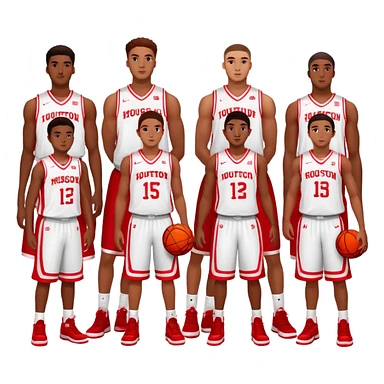 University of Houston basketball  sticker