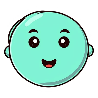 surprised face sticker