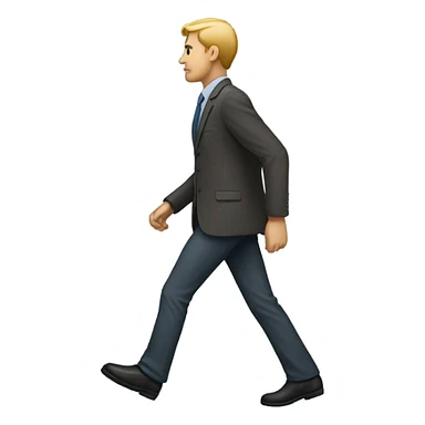 the guy goes to the right sticker