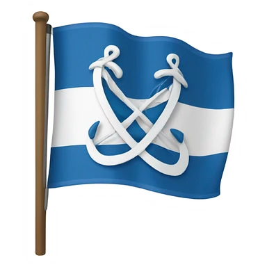 Hebrides flag sticker