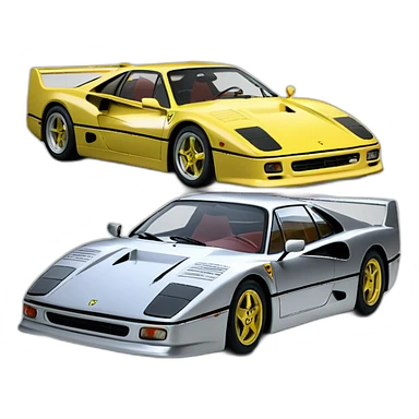 Ferrari f40 sticker