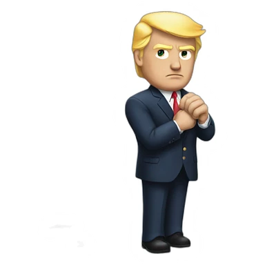 trump-in-handcuffs sticker