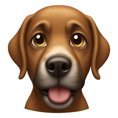 Poopy dog sticker