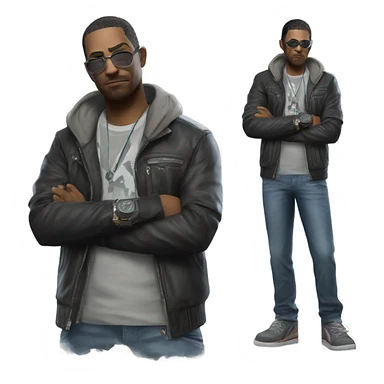 Marcus Holloway watch dogs 2 sticker