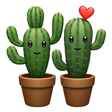cactus love sticker