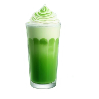 ice matcha latte sticker
