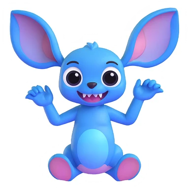stitch from lilo & stitch sticker