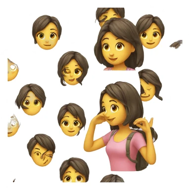 Girl Salute  sticker