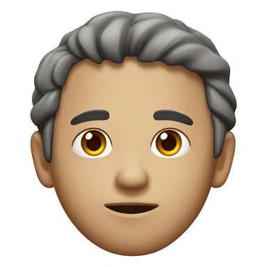 cara con calor con un durazno en la cara sticker