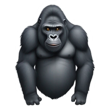 gorilla elephant hybrid sticker