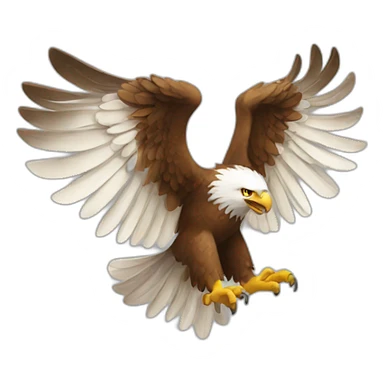 Polish eagle sticker