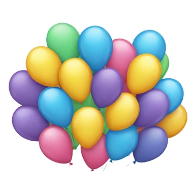 party balloons sticker