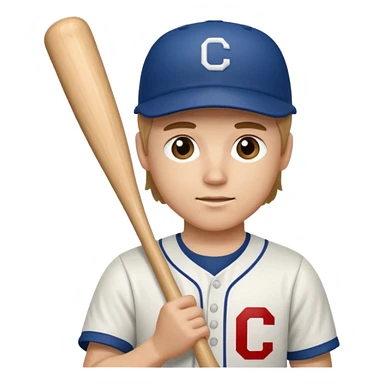 baseball player sticker