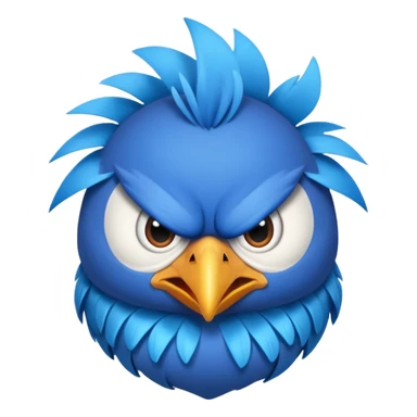 Angry birds blue sticker