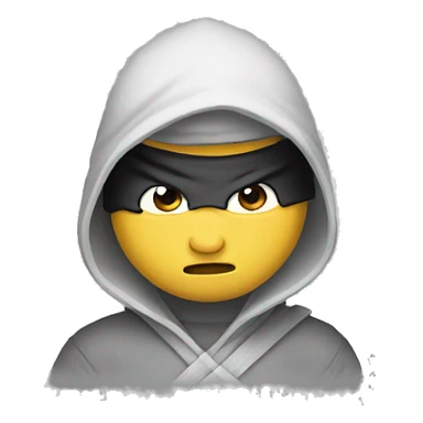 confused ninja sticker