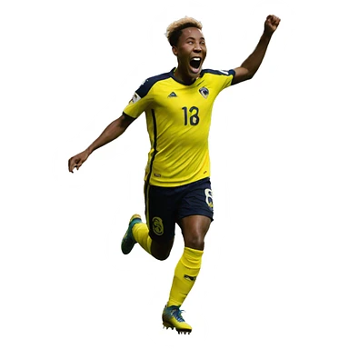 Bellingham goal celebration sticker