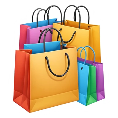 shopping 2d sticker