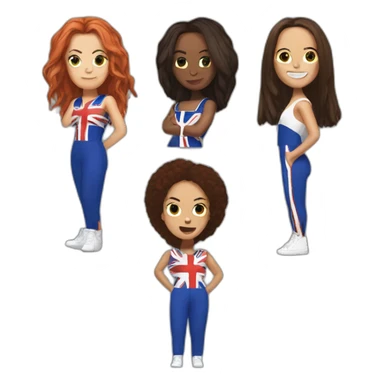 spice girls sticker