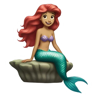 The little mermaid sticker