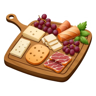 Charcuterie board sticker