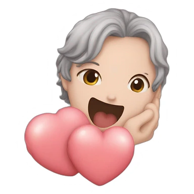 cœur amoureux sticker