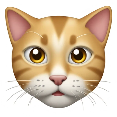 Gato mostrando el dedo de la mitad sticker