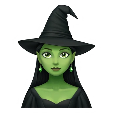 wicked elphaba sticker